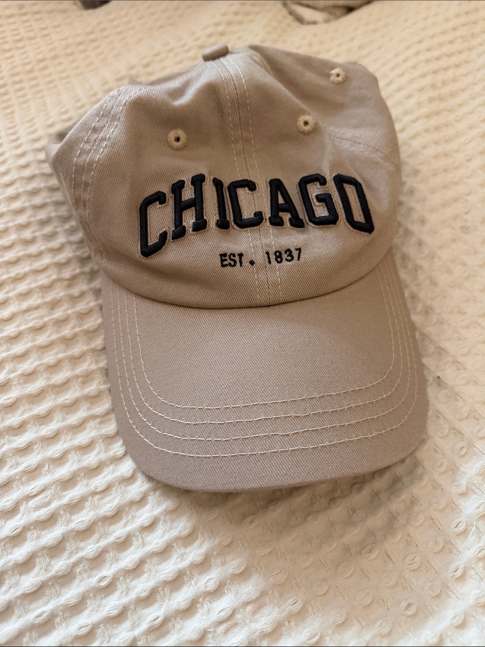 Chicago soft top baseball hat